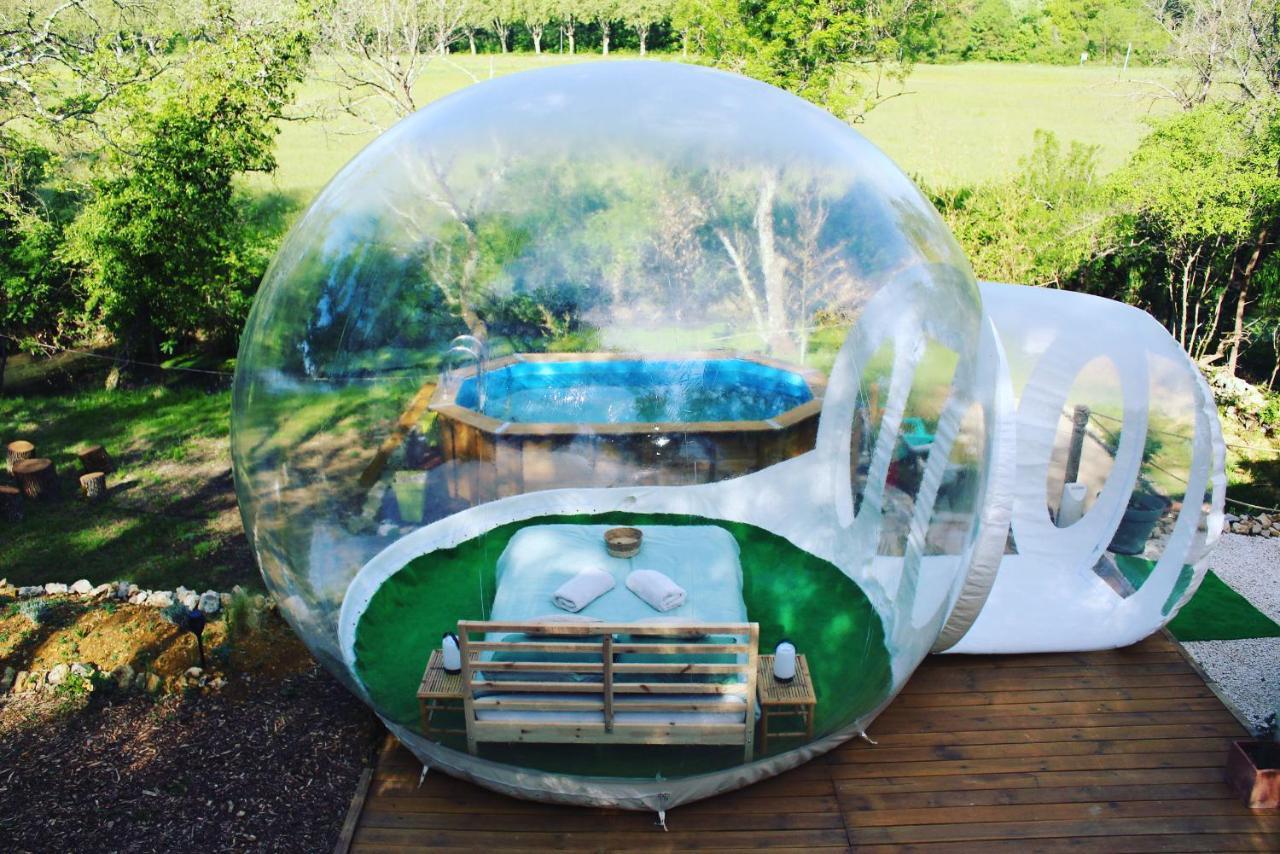Luxury tent La Bulle Etoile Allegre Les Fumades